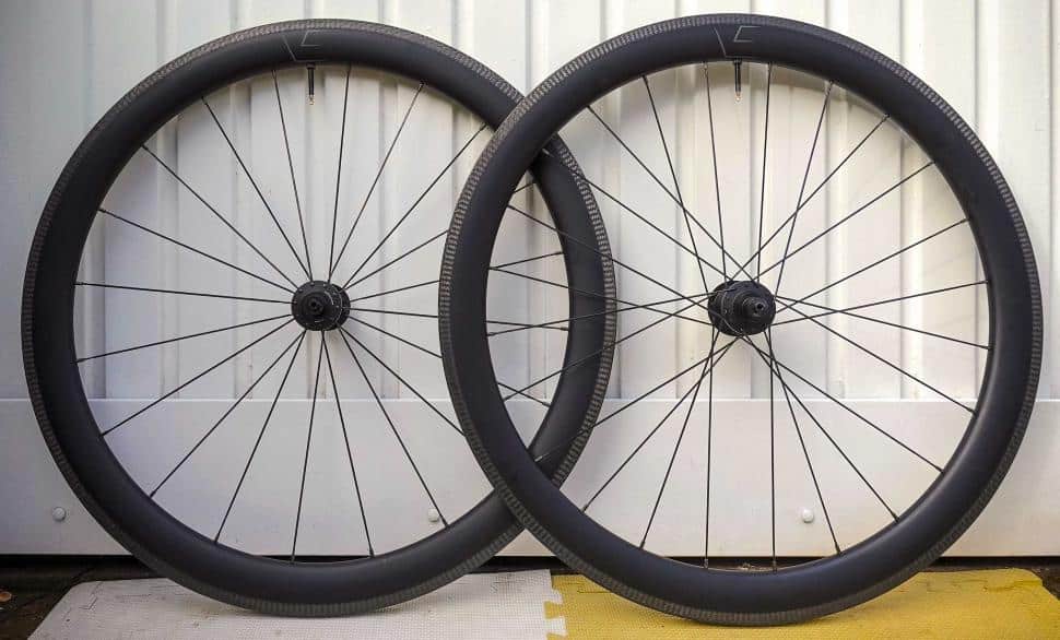 Road.cc 240 50mm Rim VeloElite Carbon Bike Wheels